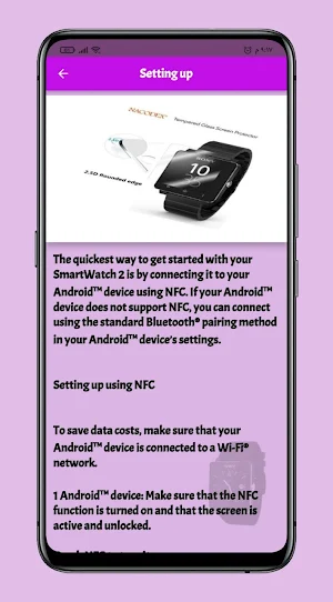 sony smart watch 2 sw2 guide Screenshot 1