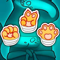 Cats' Rock Paper Scissors game