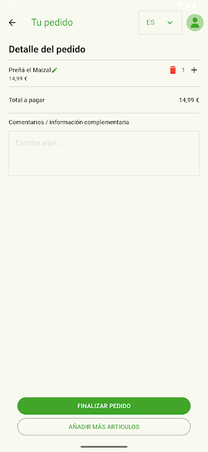 Asados de pollo el Maizal Screenshot 3