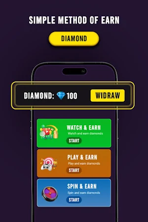Play Game & Earn Diamond Fire Screenshot 1