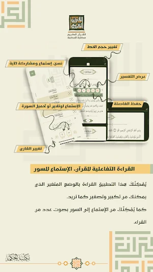 القرآن الكريم - مكتبة الحكمة Screenshot 3