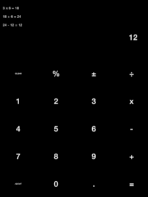 Stack Calculator Screenshot 1