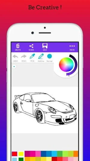 Super Car Coloring Book 2020 Screenshot 0