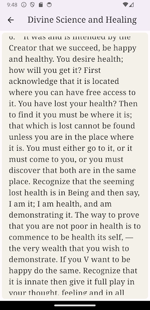 Divine Science and Healing Screenshot 3