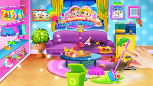 My Newborn Baby Twins - Newborn Baby Care Games Screenshot 2