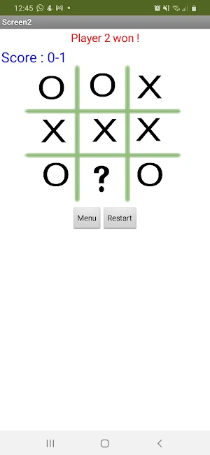 Tic Tac Toe Screenshot 3