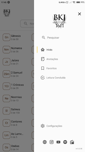 Bíblia King James 1611 Screenshot 1
