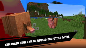 MCPE Armadillo Mobs Modpack Screenshot 3