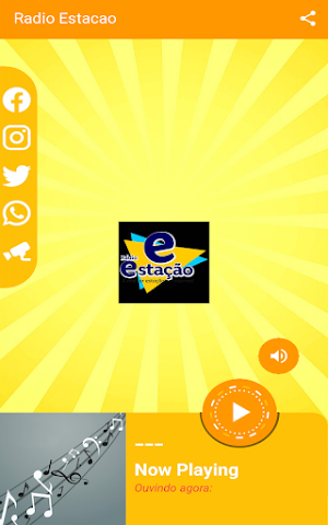 Web Rádio Estação Screenshot 2