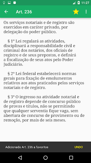 Constituição Federal Brasileira Screenshot 2