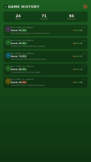 Soccer Positioning Screenshot 3