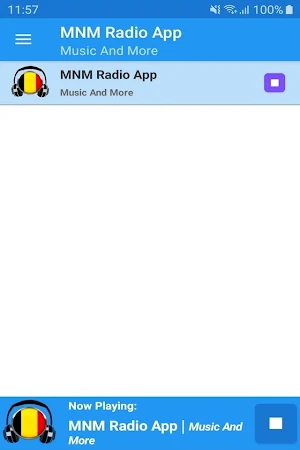 MNM Radio App Screenshot 0