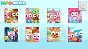Papo World English Books Screenshot 1