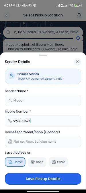 Turant Logistics Screenshot 3