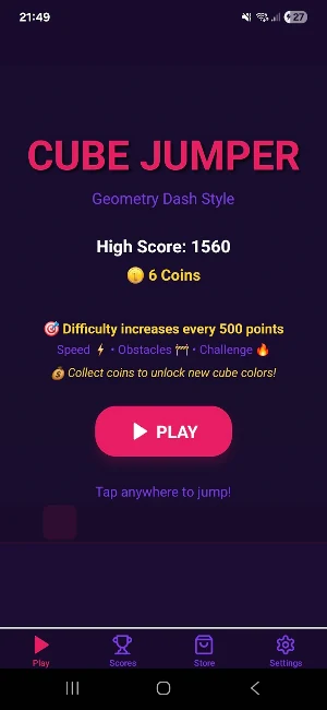Cube Jumper Screenshot 0