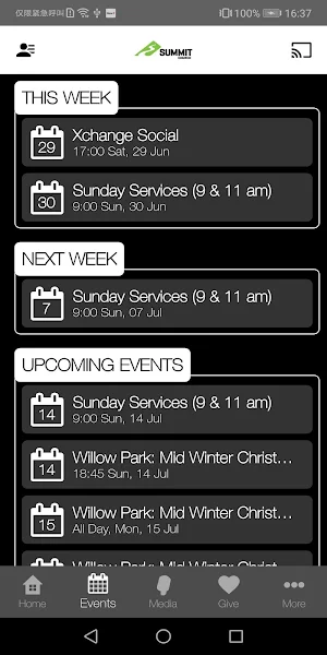 Summit Church Screenshot 2