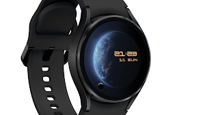 Earth and Moon watch face Screenshot 3