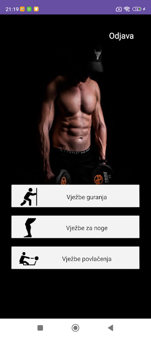 FitnessApp Screenshot 2