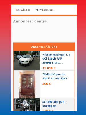achats en ligne en france Screenshot 1
