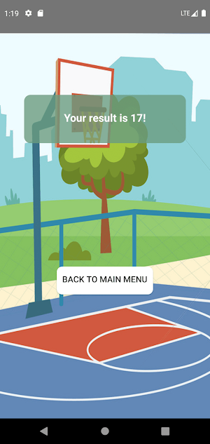 Basketball Click Screenshot 2