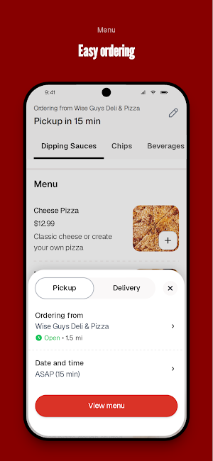 Wise Guys Deli & Pizza Screenshot 2