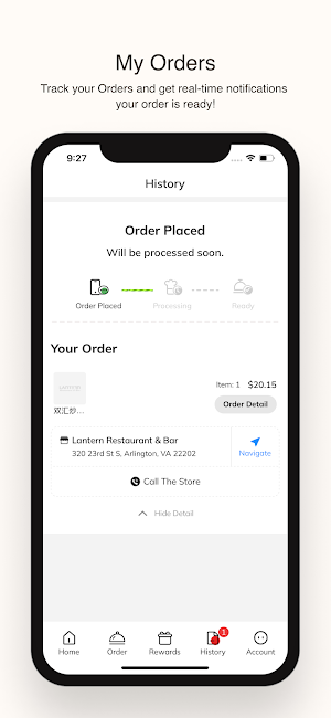Lantern Restaurant & Bar Screenshot 2