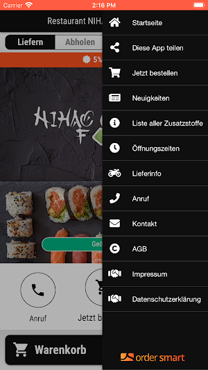 Restaurant NIHAO Screenshot 2