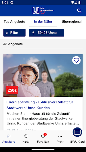 Meine Stadtwerke Unna Card Screenshot 3