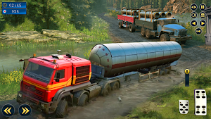 Oil Tanker Truck Driving Simulator Game Offroad 3D Screenshot 0