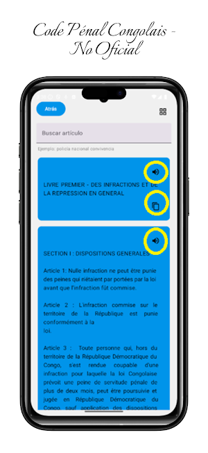 Code Pénal Congolais Screenshot 0