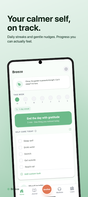 Breeze: Panic Attack & Anxiety Screenshot 0