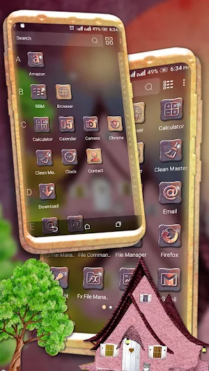 House Painting Launcher Theme Screenshot 1