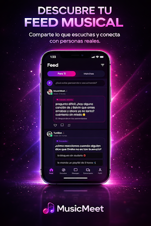 MusicMeet - Conecta por música Screenshot 0