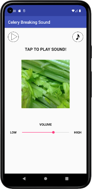 Celery Breaking Sound Screenshot 0