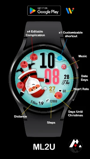 ML2U 136 Watch Face Screenshot 1