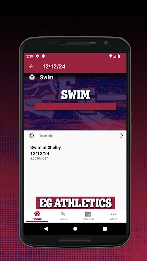 East Gaston Athletics Screenshot 2