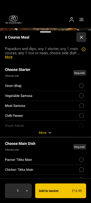 The Monarch Spice UK Screenshot 3