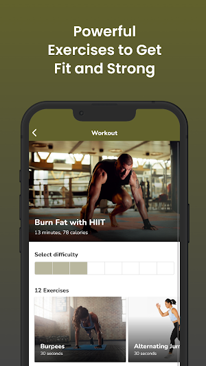 Military Style Fitness Workout Screenshot 3