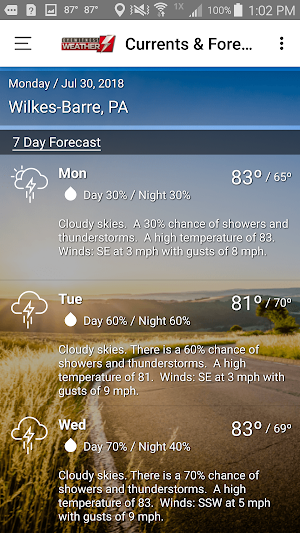 Eyewitness Weather WBRE WYOU Screenshot 3