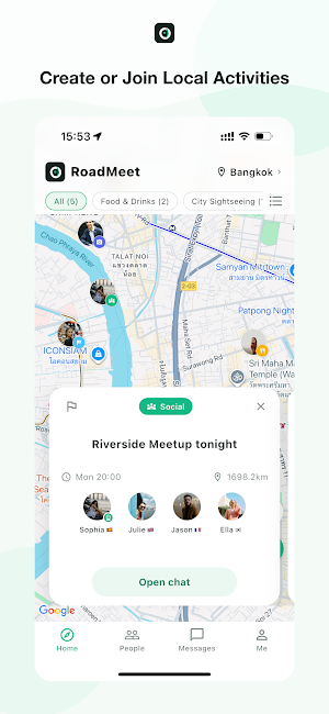 RoadMeet Screenshot 1