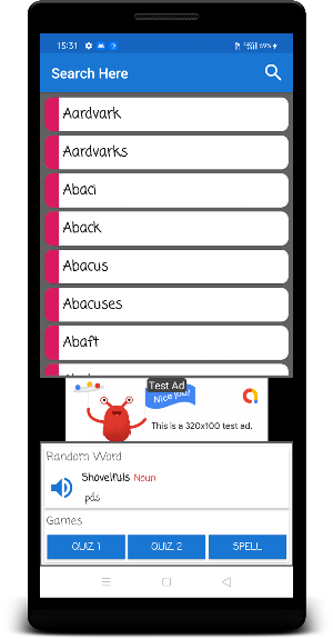 English Portuguese Dictionary Screenshot 0