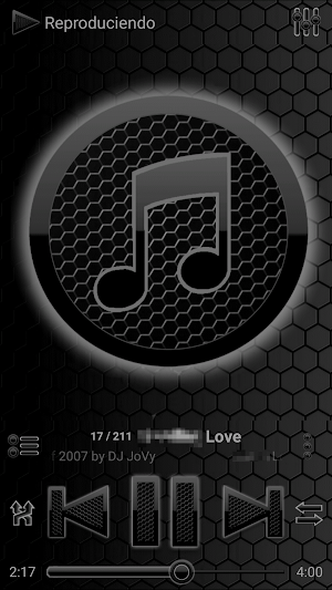 SKIN PLAYERPRO SPACE DARK Screenshot 0
