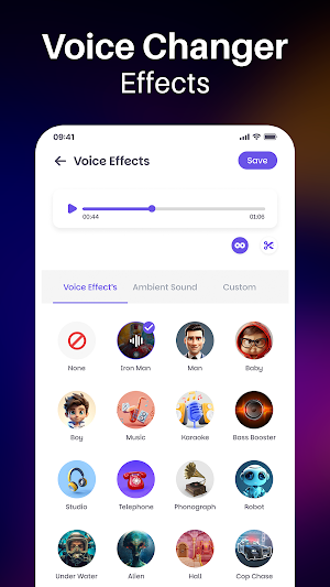 Voice Changer App - Voizy Screenshot 0