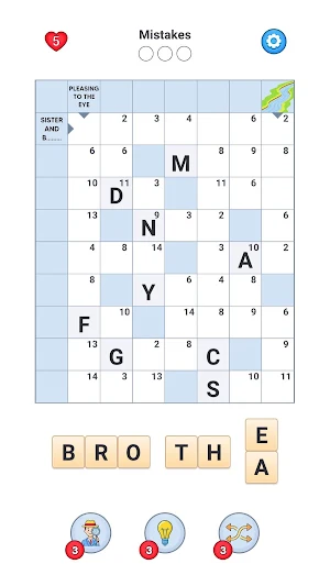 Crypto CrossWord Screenshot 3