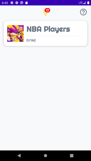Guess the NBA Player Quiz Screenshot 0