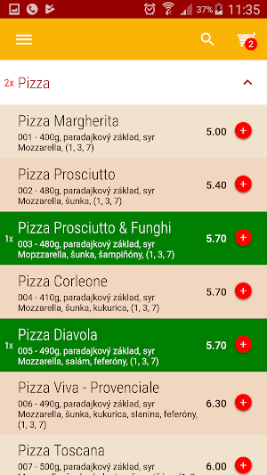Pizzeria Lucky Bratislava Screenshot 3