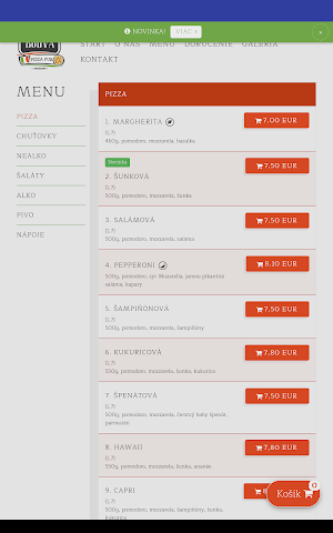 Bodva Pizza Pub Screenshot 2