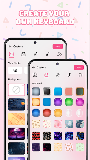 Themes Keyboard: Emoji & Fonts Screenshot 1