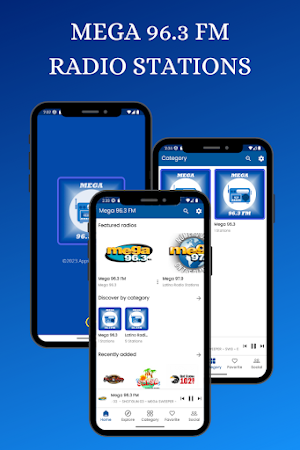 Mega 96.3 FM Radio Stations Screenshot 0