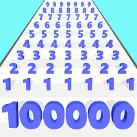 Number Run & Merge Master Game